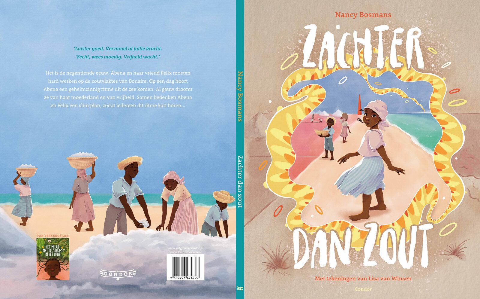 Cover van het prentenboek Zachter dan Zout